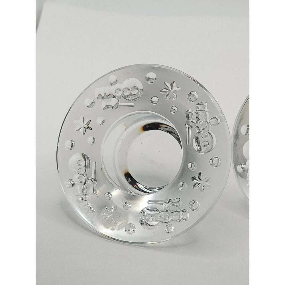 NEW Waterford Crystal Christmas Votive 4